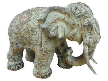 Elefant - zu 30 cm hohen Krippenfiguren